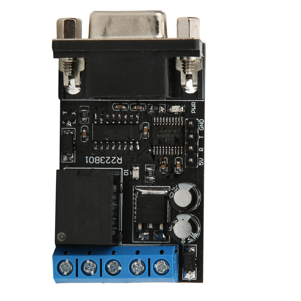 Rs232 1-kanal Serielle Schnittstelle Uart Multifunktions-zeitverzögerungsrelaismodul Dc12v R223b01