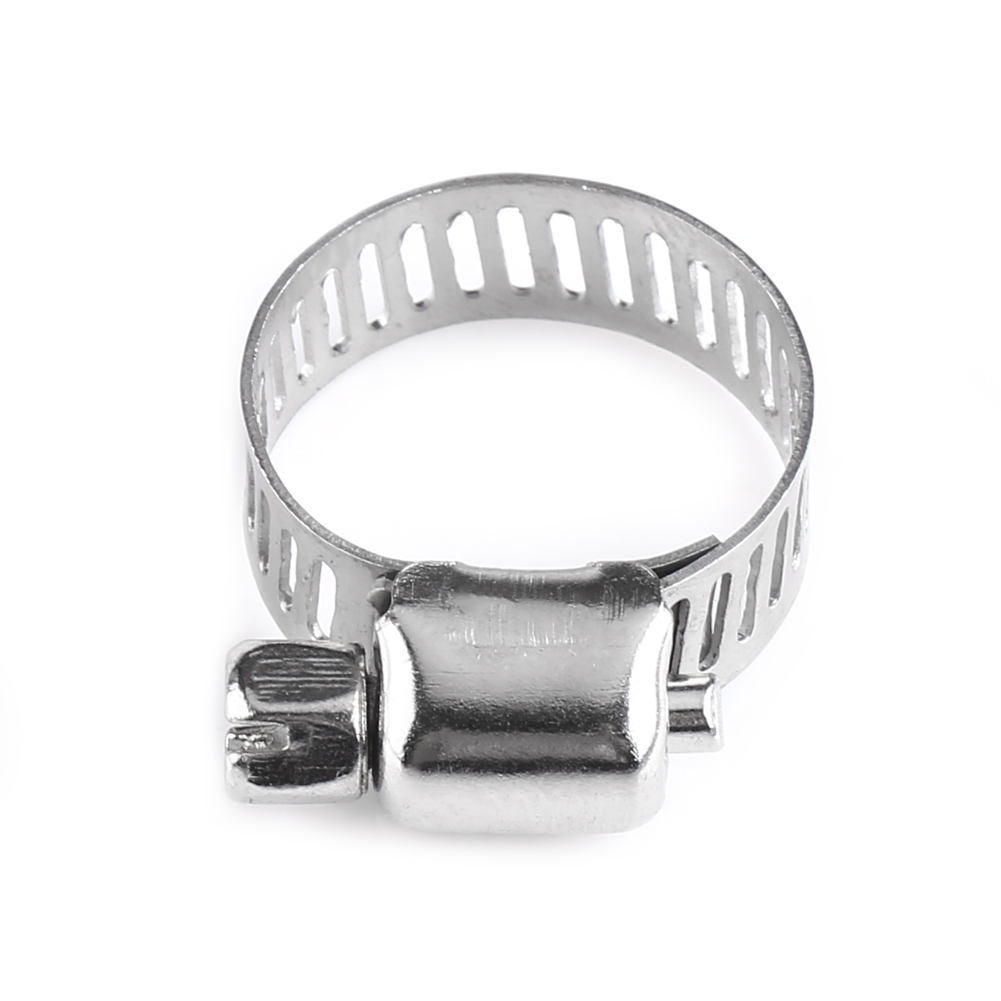Verstellbare Schlauchschelle Aus Edelstahl 13mm-19mm, Schneckengewindeschellen Für Kraftstoffschläuche, 2er-pack.