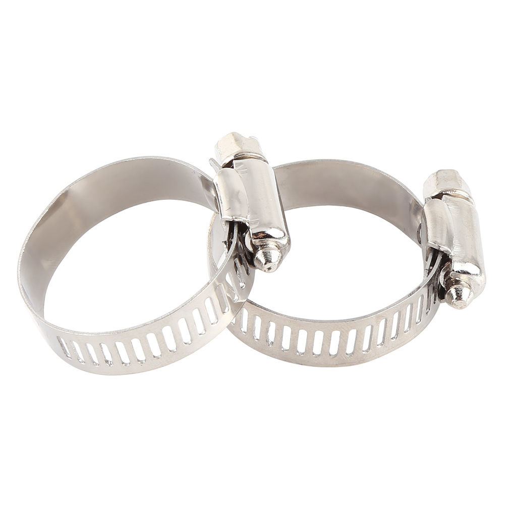 Verstellbare Schlauchschelle Aus Edelstahl Mit Schneckengetriebe Für Kraftstoffleitungen, Befestigungsklammern (32 Mm–44 Mm)