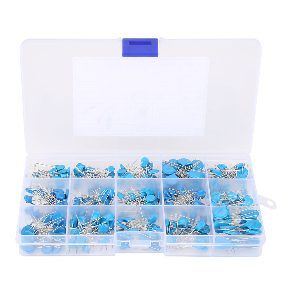 300-teiliges Set, 15 Werte, Hochspannungs-keramikkondensatoren, Sortiment 0,1 Nf Bis 22 Nf