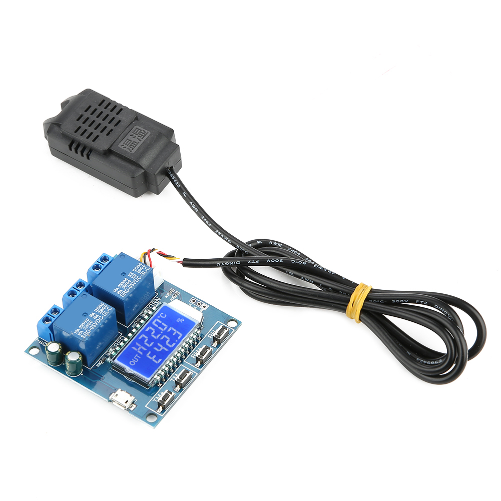 Xy-tr01 Digitaler Thermostat-temperatur- Und Feuchtigkeitsregler Mit Hygrometer-sondenmodul
