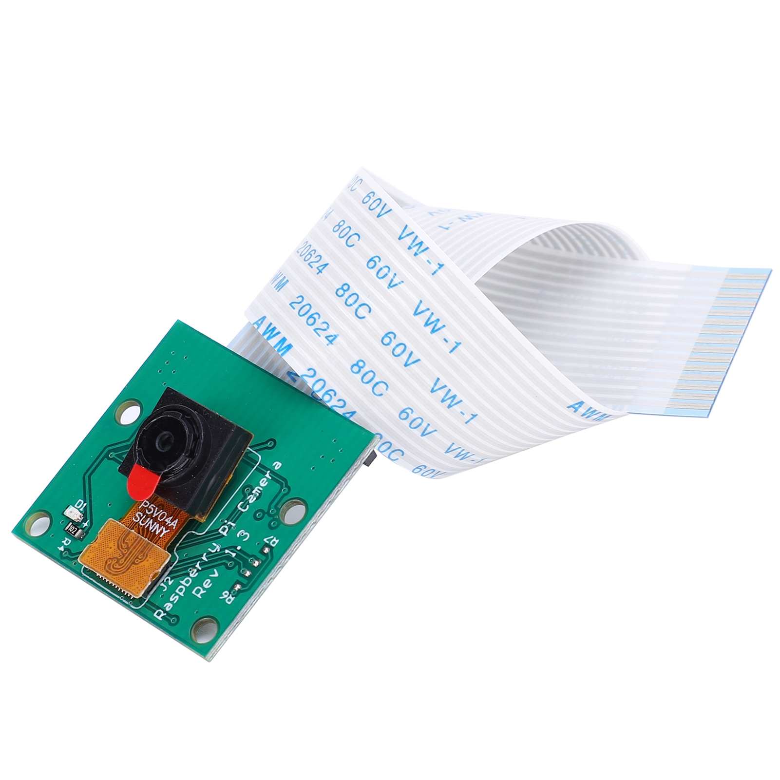 Grünes Kameramodul Für Raspberry Pi 4 3b 5mp 15cm Kabel Hbvrpi1508g V11