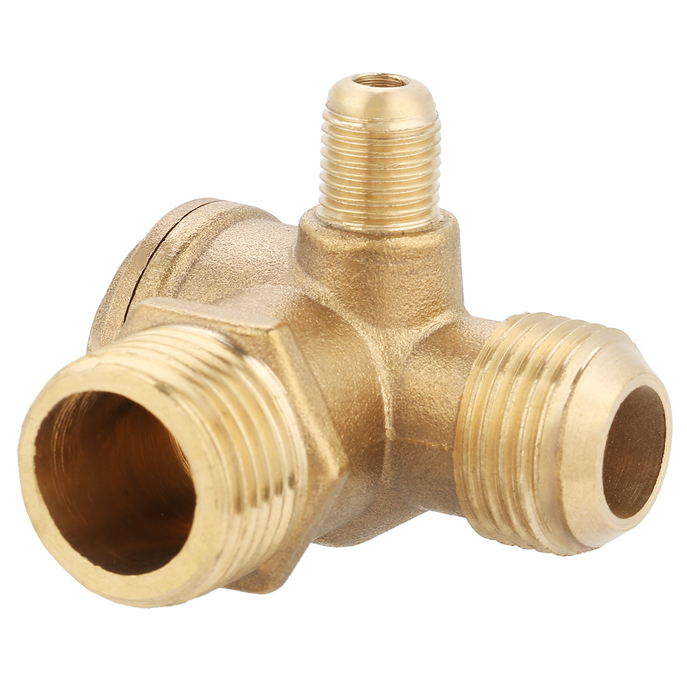 Rückschlagventil Aus Messing, 90°-außengewinde, Ersatzteil Für Luftkompressoren, 20 X 19 X 10 Mm