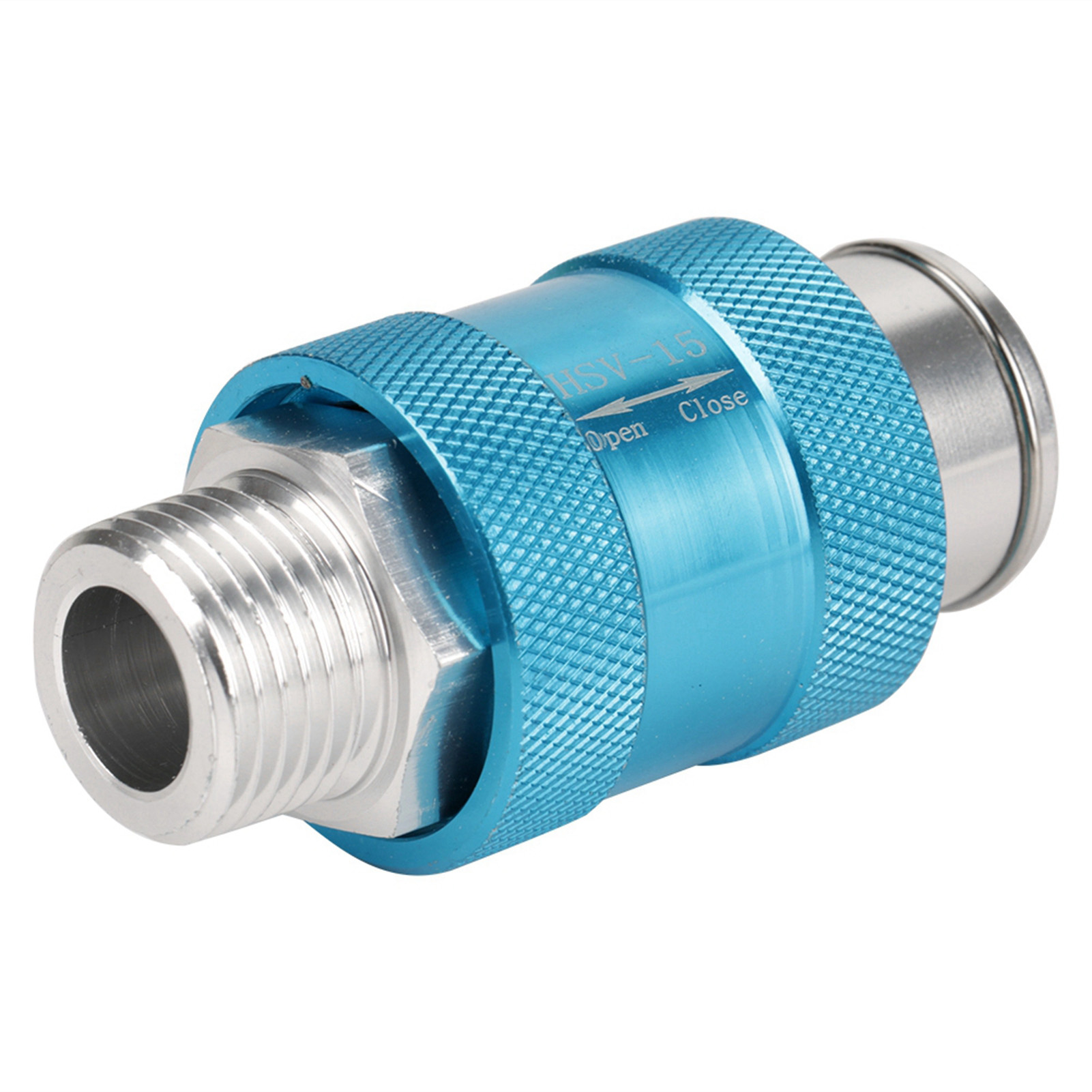 Hsv-15 Manuelles Aluminium-schieberventil, G1/2-gewinde, Luftstromregelung, Handbetätigung