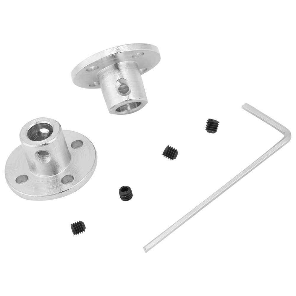 Stück M3 Flansch-starrkupplung Für Motor, Wellenverbinder, 6 Mm Bohrung, 10 Mm Außendurchmesser