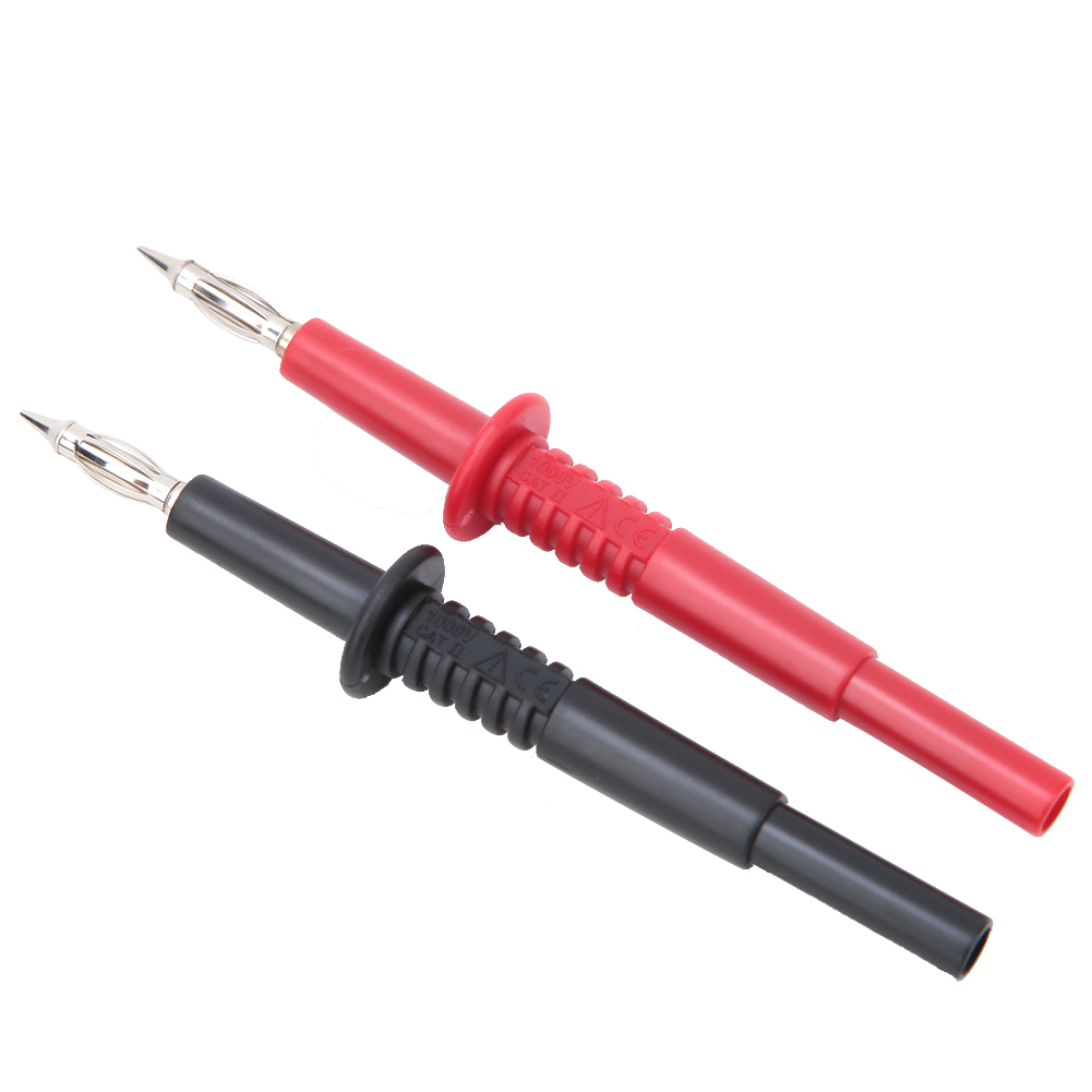 Packung Mit 2 Bananensteckern (4 Mm) P5011, Testanschluss Für Multimeter