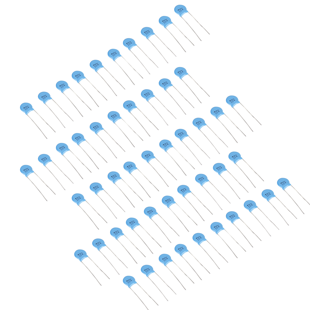 Packung Mit 50 Keramikscheibenkondensatoren 0,1 Μf 100 Nf 1000 V Hochspannung