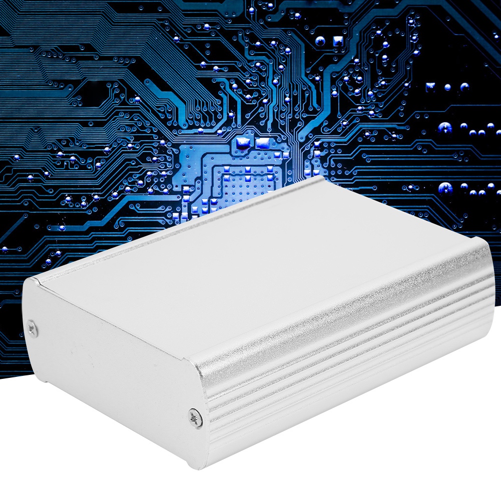 Aluminiumgehäuse 32x82x110mm Mit Wärmeableitung, Schutzgehäuse Für Elektronische Baugruppen, Robustes Und Leichtes Gehäuse, Diy-gehäuse Für Elektrische Projekte.