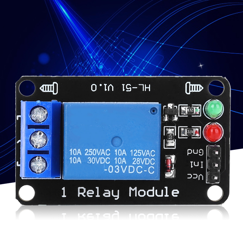 3,3-v-relaismodul Ohne Optokoppler, Elektronik-steuergerät Mit Schwarzer Platine, 1-kanal-controller Für Arduino-diy
