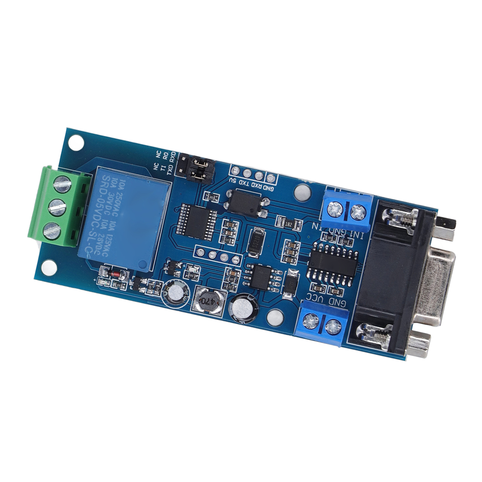 1-kanal-relaismodul-schaltregler Mit Rs232-schnittstelle, Ttl-uart-kommunikation, Dc 7–24 V