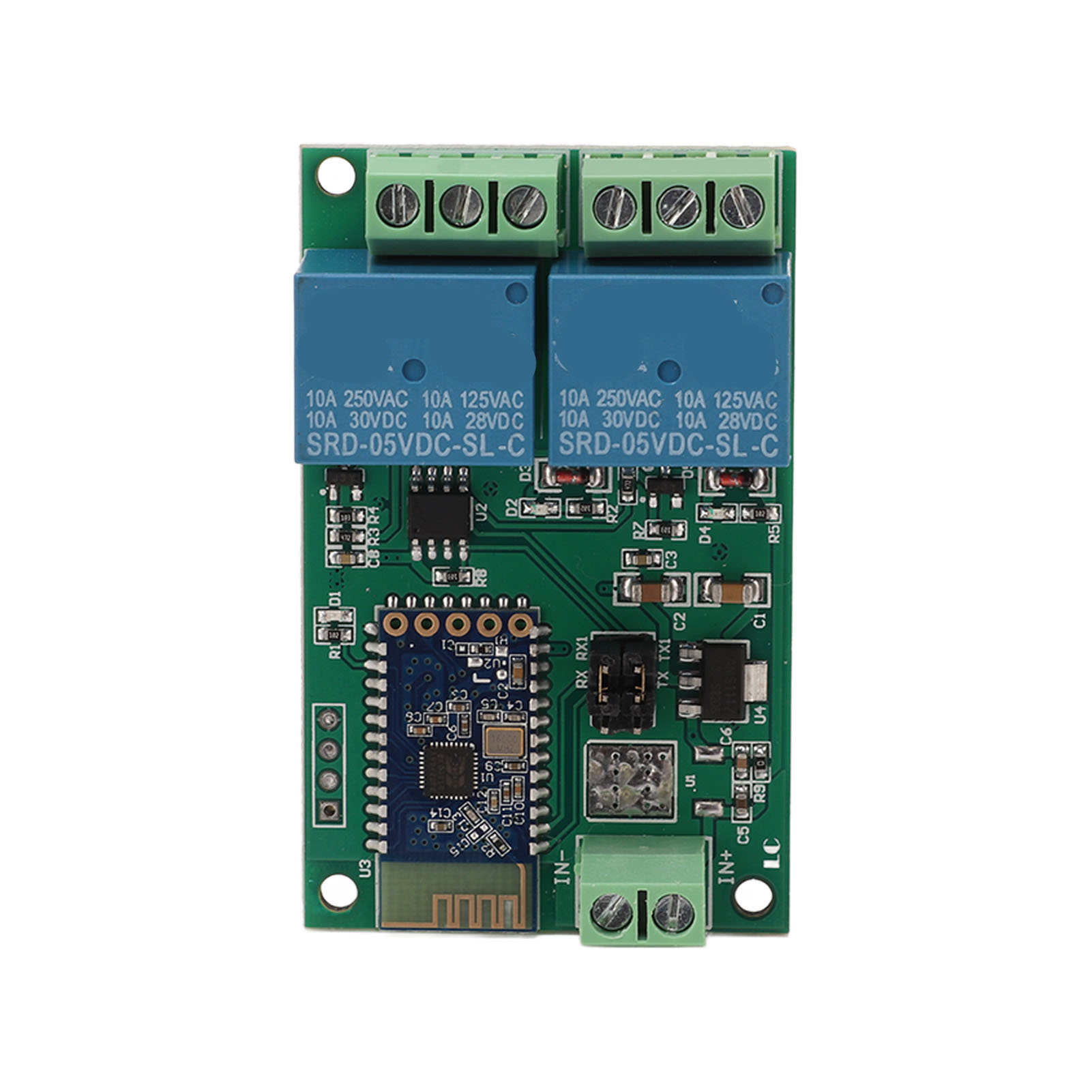 2-kanal-bluetooth-relaismodul, Fernsteuer-schalttafel Mit App Und Led-anzeige, 5 V Dc