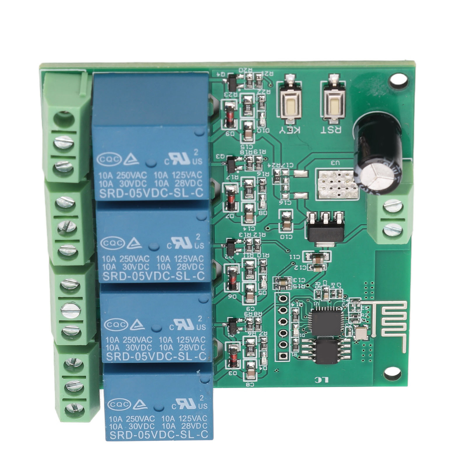 Esp8266 Wlan-modul Mit 4 Drahtlosen Relais Zur Rollladensteuerung Und Für Elektronische Geräte, Dc 5 V