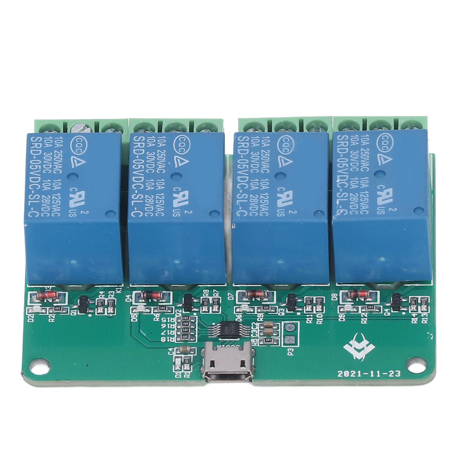4-kanal-5v-relaismodul Für Hid-steuerung, Kostenlose Usb-erweiterungsplatine, Pc-smart-schalter