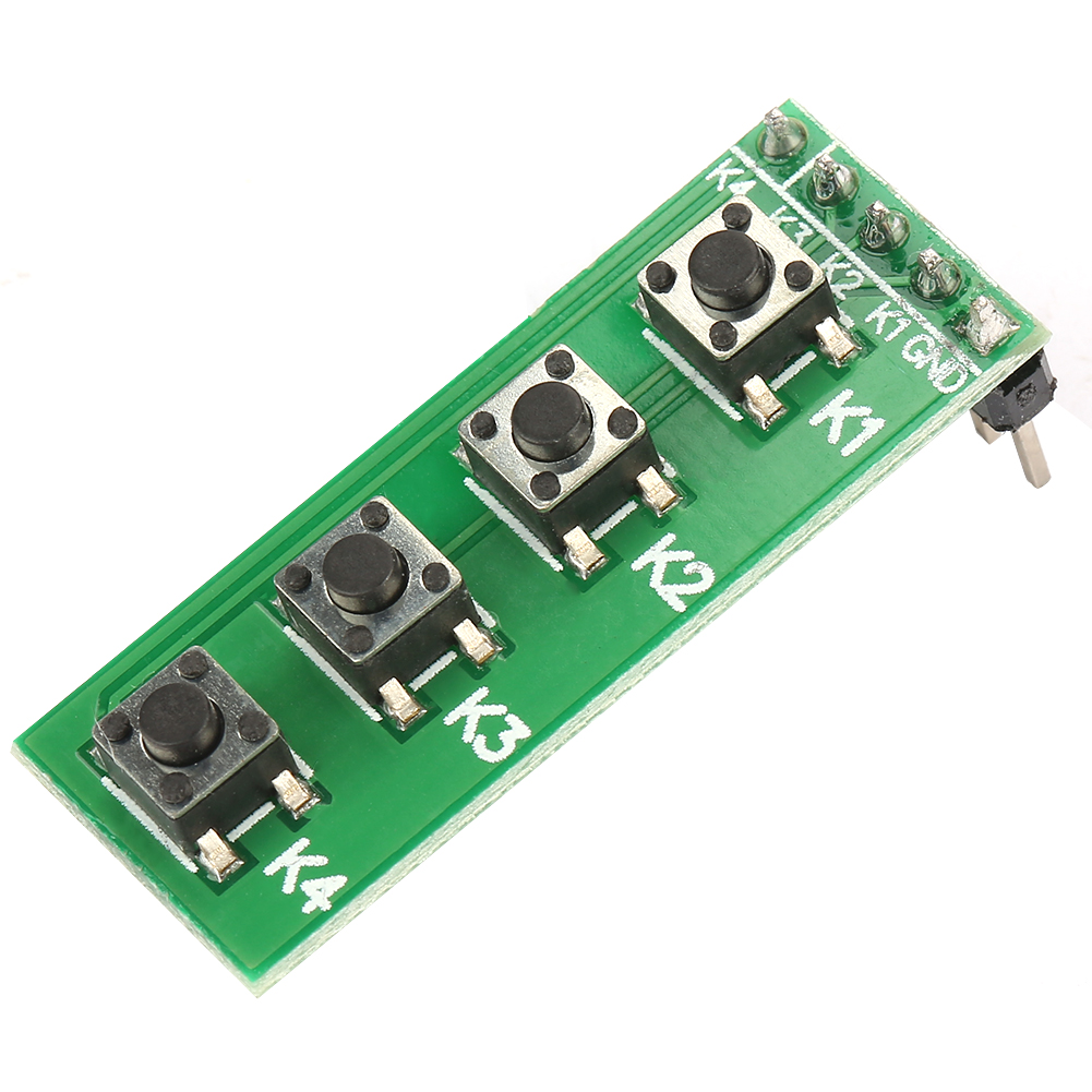 Universeller 4-tasten-drucktaster, Tastaturmodul Für Diy-projekte