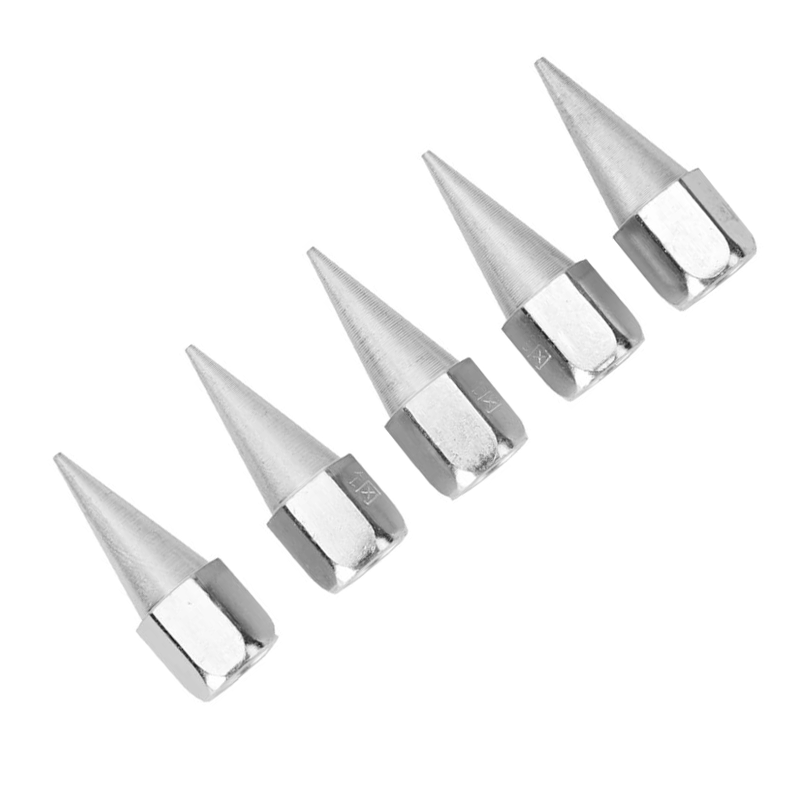 5-teiliges Set Ersatzdüsen Aus Metall Für Fettpressen, Schmierzubehör Für Fettpressen