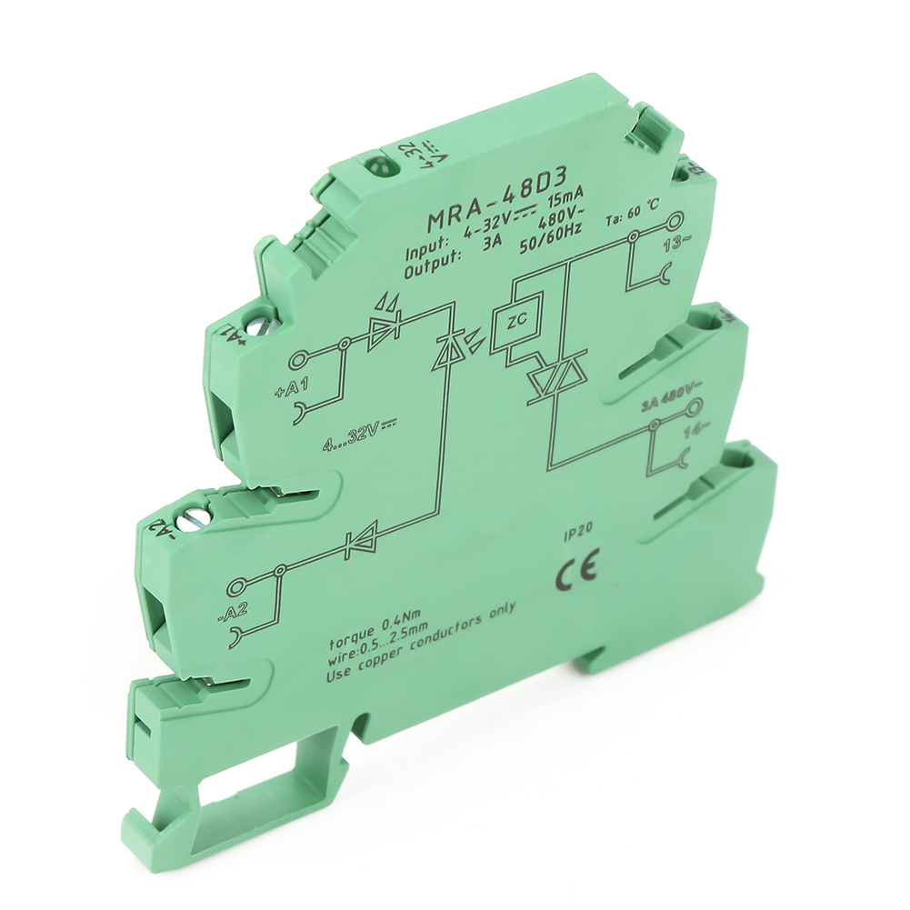 Mra 48d3 6,2 Mm Ultraflaches Ac-halbleiterrelais, 4–32 V Dc Eingang, Halbleiterrelaismodul