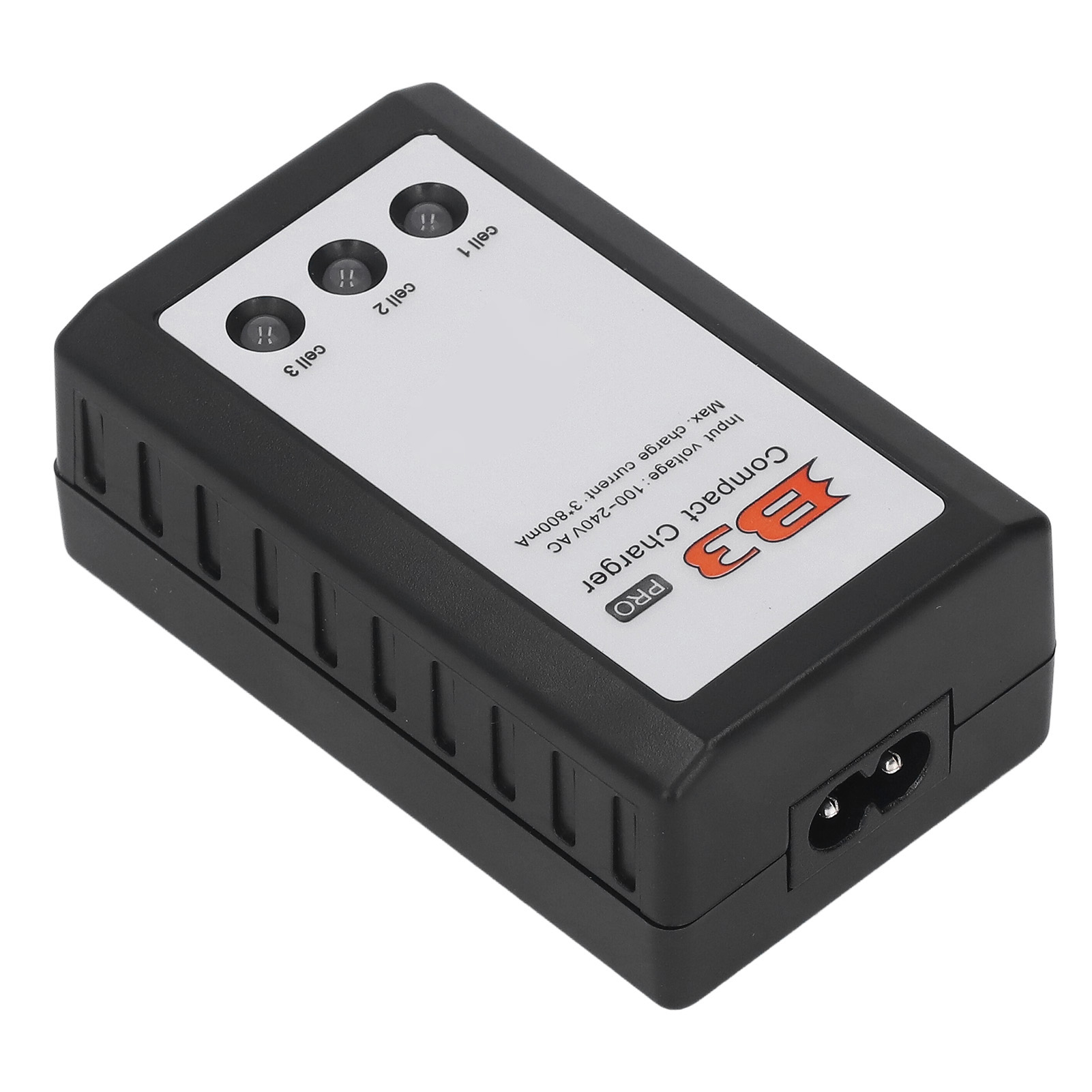 B3 Schnellladegerät Für Lithium-akkus Mit Überladeschutz, Ladeausgleich, Kompaktem Design, Eu-stecker 110–240 V Wechselstrom