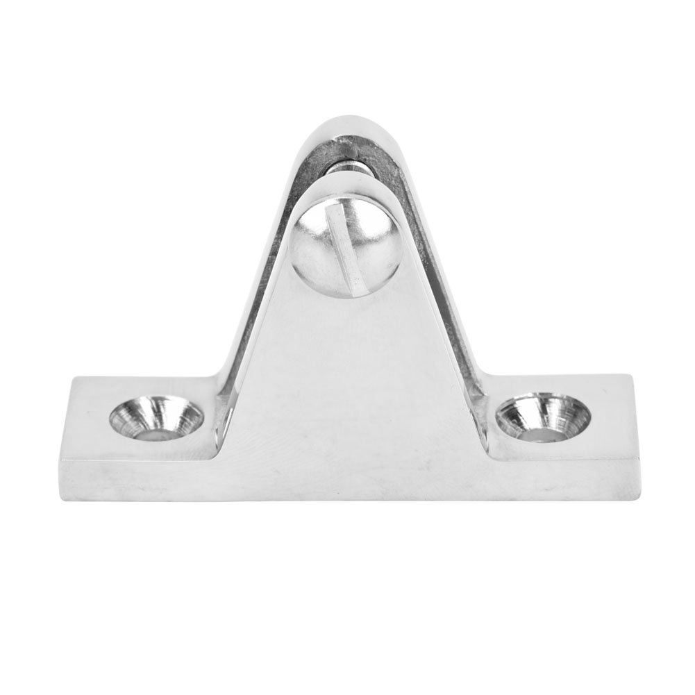Fein Poliertes Edelstahl-deckscharnier, Bootsbeschläge, 60 X 18 Mm, Zwei Befestigungselemente