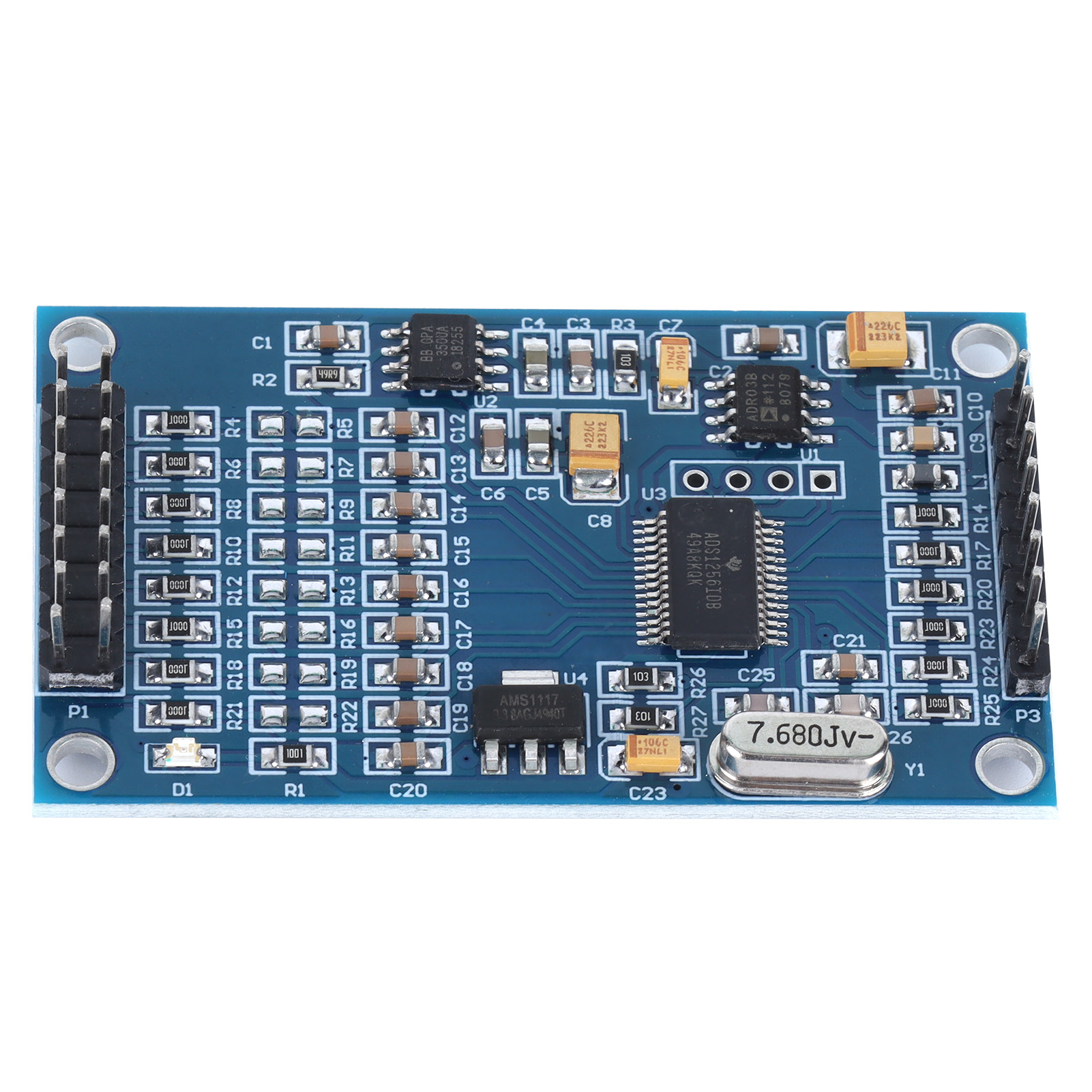 Hochpräzises 24-bit-abs-adc-datenerfassungsmodul, 8 Kanäle, Elektronisches Bauteil Ads1256