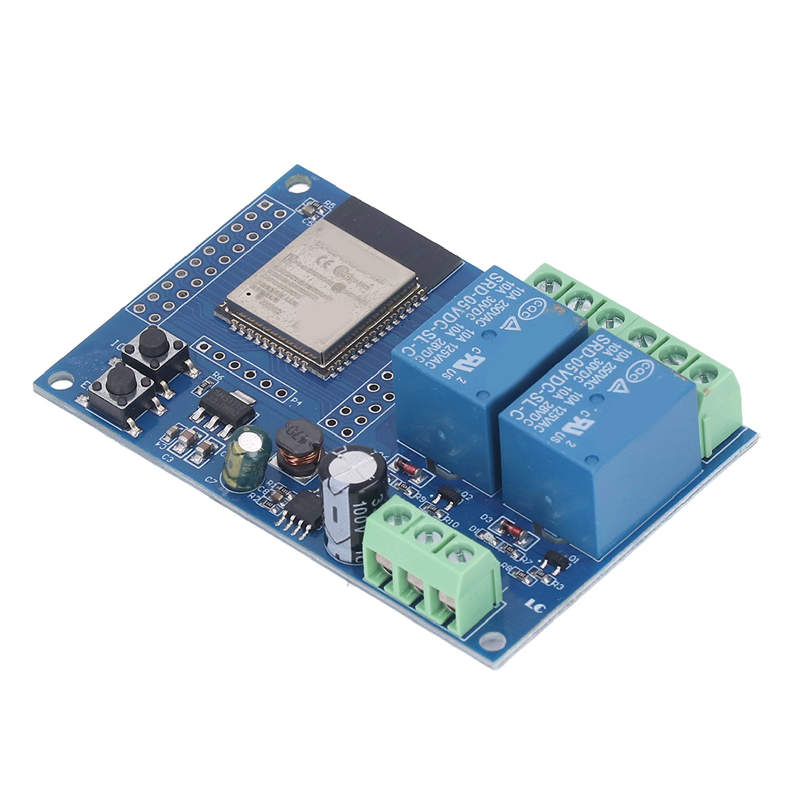 4m Flash Programmierbares Doppelrelaismodul Für Die Sekundarstufe, Entwicklung Und Lernen, Dc 5-60 V