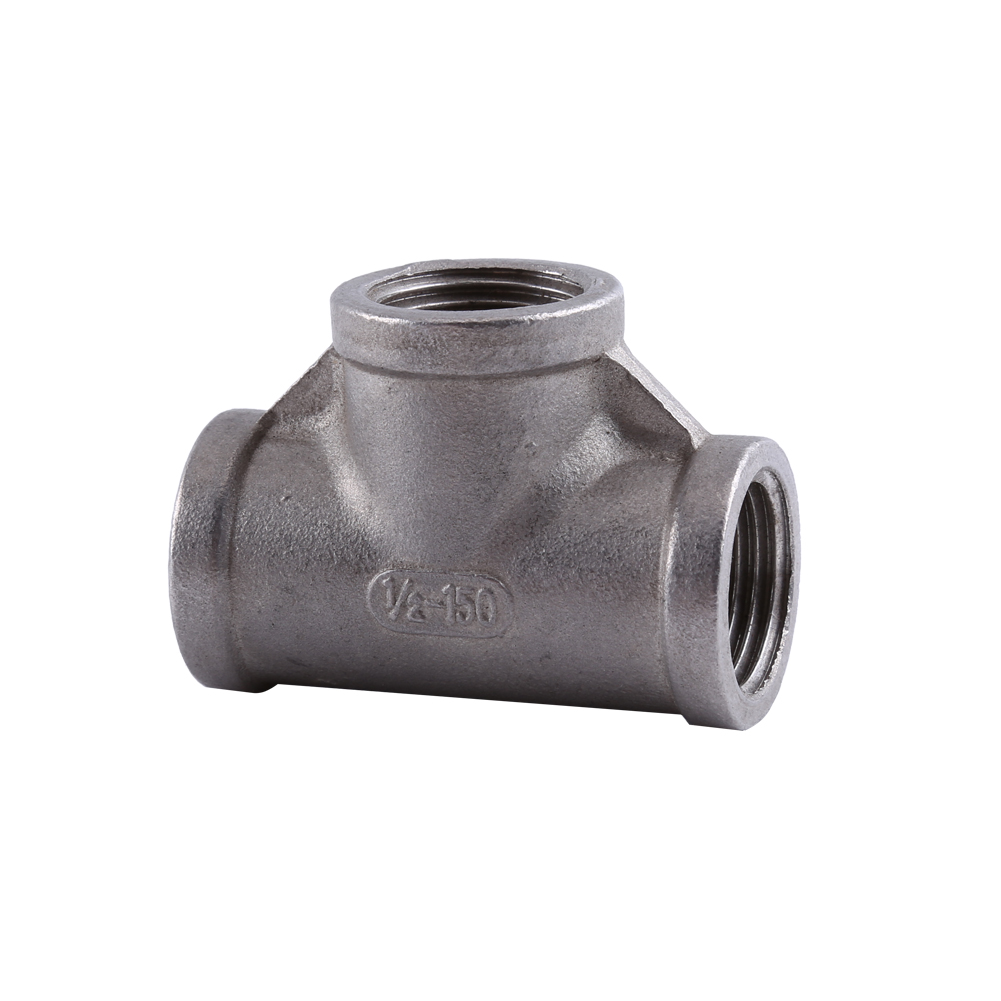 3-wege-rohrverschraubungen Mit Innengewinde Aus Edelstahl Ss304, 1/2" 52 Mm, Neu