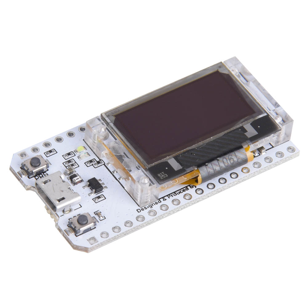 Esp32 Iot-entwicklungsboard Mit Bluetooth, Wlan, Oled-bildschirm Und Usb-anschluss