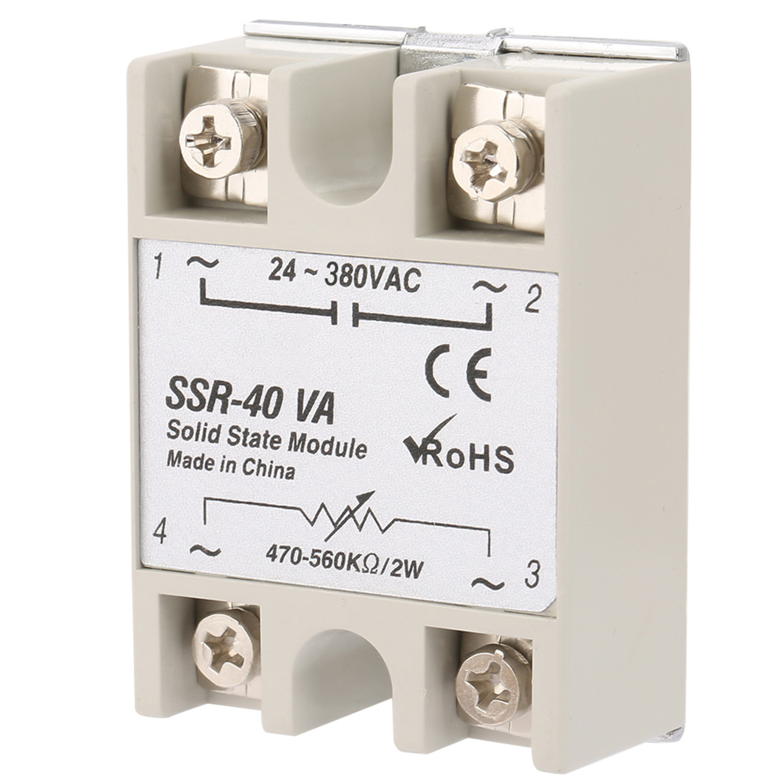 Halbleiterrelais Ssr-40va Für Industrielle Automatisierung Und Prozesssteuerung