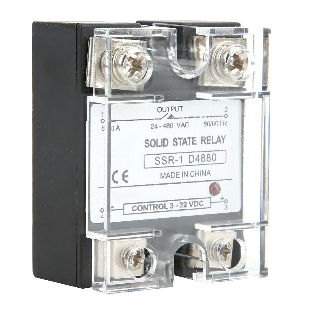Ssr-80-da Halbleiterrelaismodul, Dc 24-480 Vac Steuerung, 3-32 Vdc Eingang