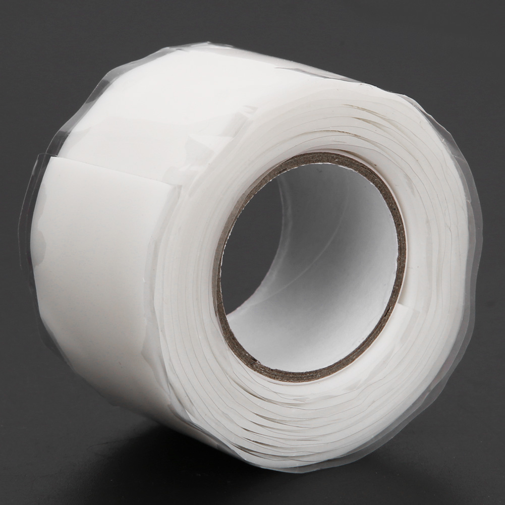 Stark Haftendes, Wasserdichtes Klebeband Für Pvc- Und Ppr-rohre, Reparaturmaterial, 1 Meter, Weiß/rot.