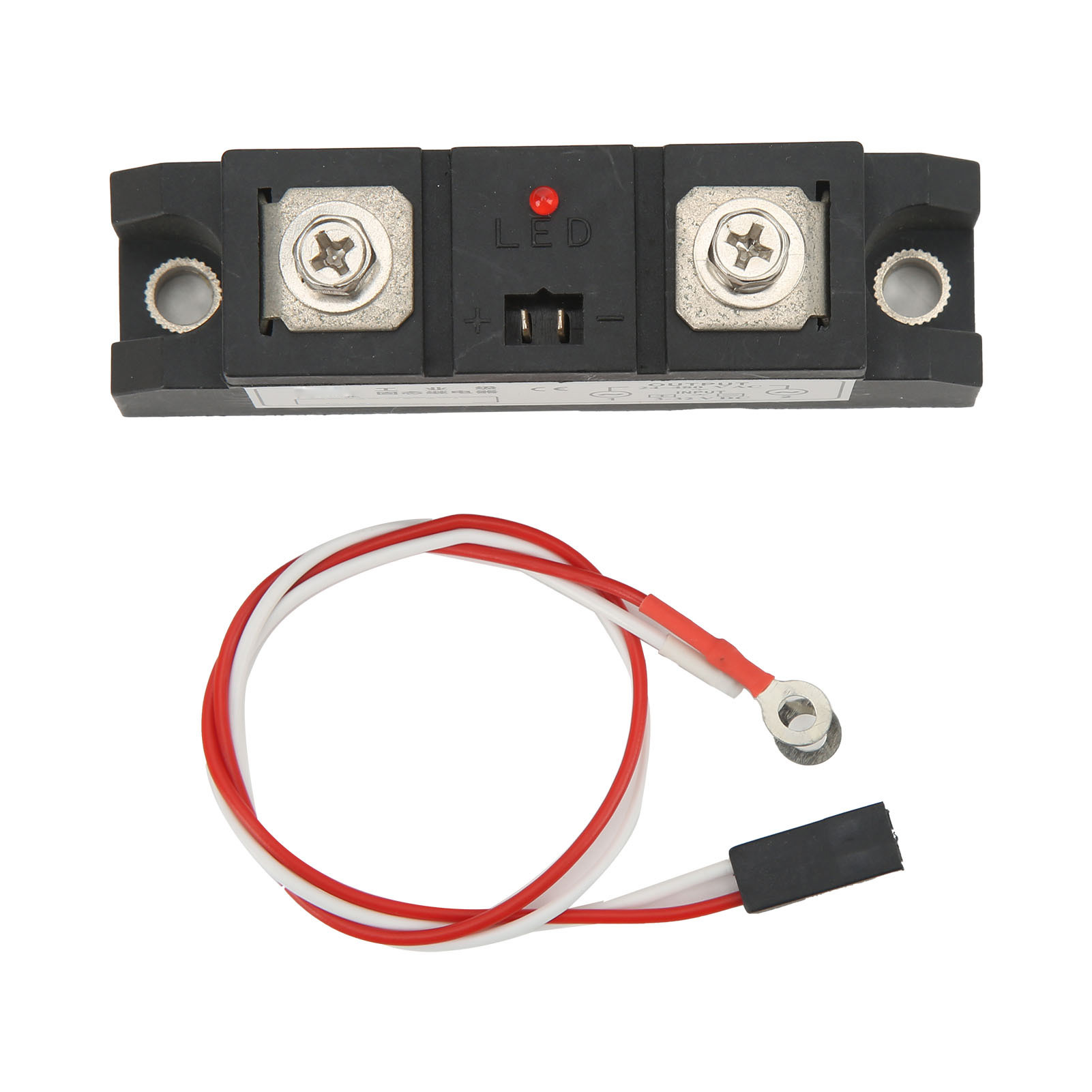 Industrielles Ssr-halbleiterrelais Mit Led-anzeige, 3–32 V Dc-eingang, 24–480 V Ac-ausgang