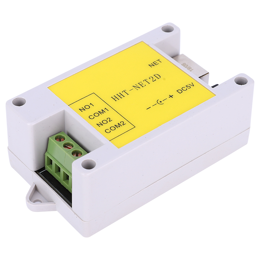 2-kanal-ip-netzwerk-relaismodul Für Fernsteuerung, Smart-home-automatisierung, Dc5v, Hht Net2d
