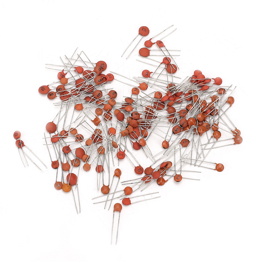 600-teiliges Set, 30 Werte, 2 Pf–100 Nf, 50 V Keramikkondensatoren-sortiment