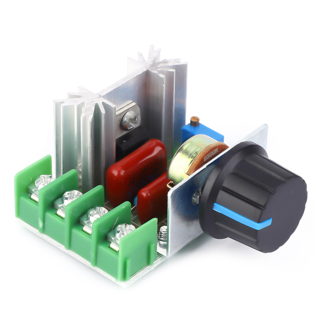 2000-w-wechselstrommotor-drehzahlregler, Einstellbares Spannungsregler-pwm-modul, 2 Stück