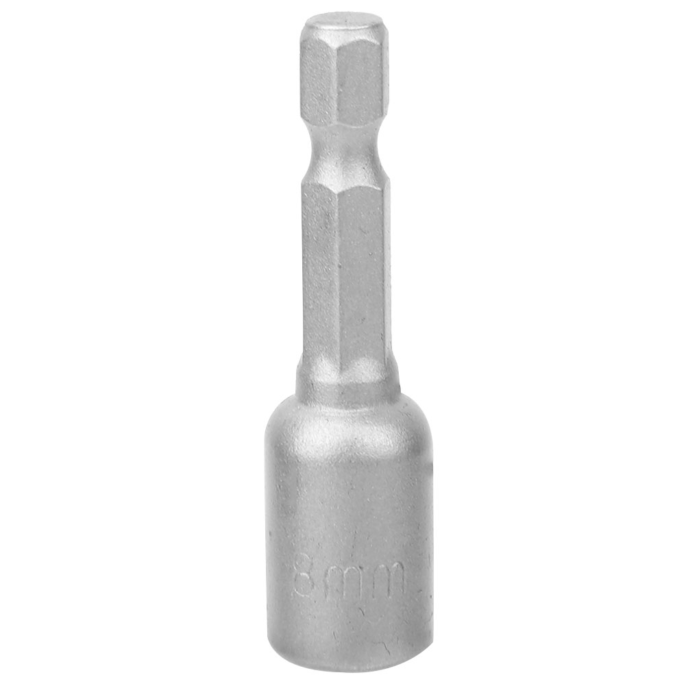 Universelle, Sechseckige Magnetsteckdose, Geschwärzt, 5-teilig, 50 Mm Lang, 8 Mm Durchmesser
