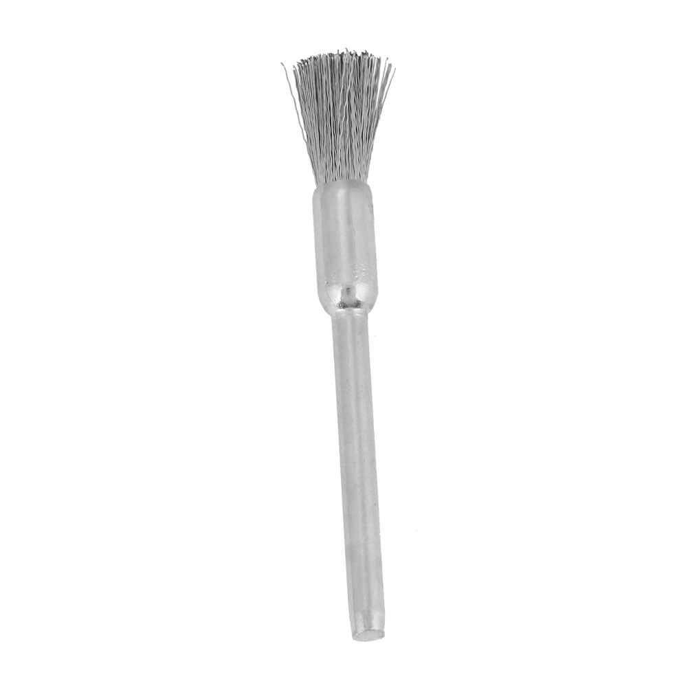 Packung Mit 15 Miniatur-drahtbürsten Für Schleifmaschinen Und Rotationswerkzeuge (3x5mm)