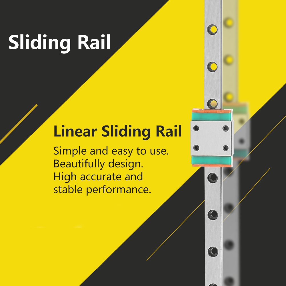Lml7b Präzisions-miniatur-linearschlitten Aus Stahl, Gleitblock, 300 Mm, 1 Stück