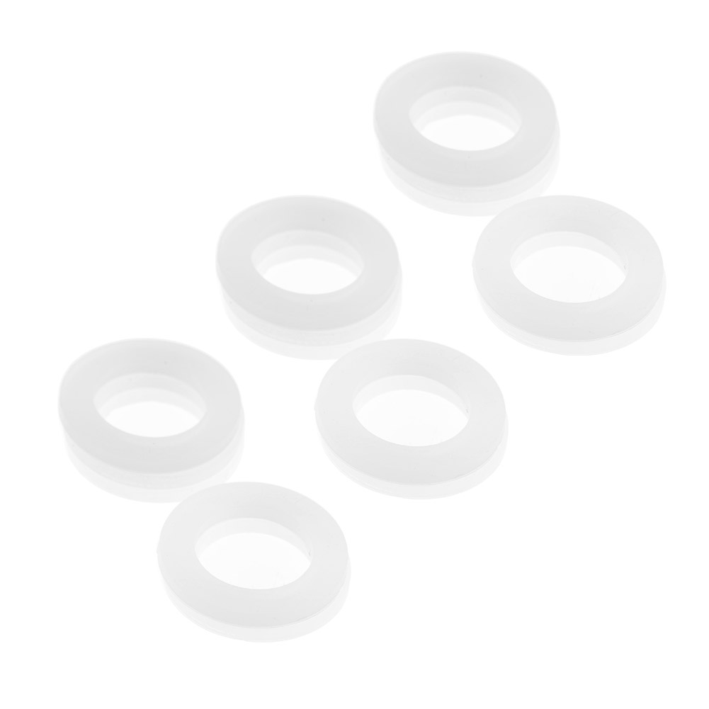 15-teiliges Set Flacher Silikondichtungen Für Warmwasserbereiter, 3/4" Durchmesser, Geruchlos Und Ungiftig