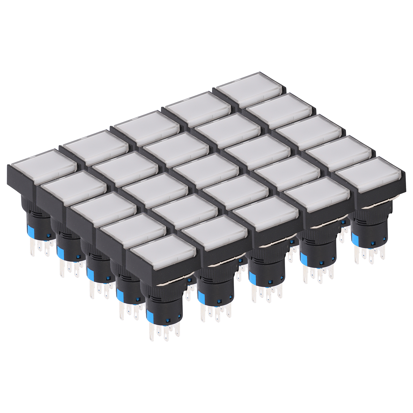 Industrieller, Selbsthaltender Drucktaster 5a Mit Kontrollleuchte, Ac/dc 12v Steuerschalter