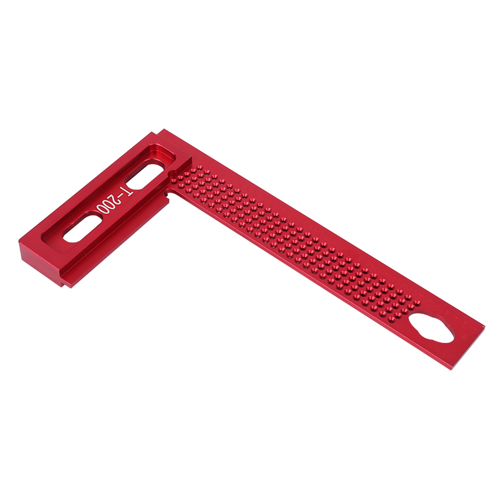 Lochlineal, Messwerkzeug, Holzbearbeitungszubehör, Verschleiß- Und Rostbeständiges Aluminium, Präzisionsbohrlehre, Werkstattausrüstung, 1 Stück