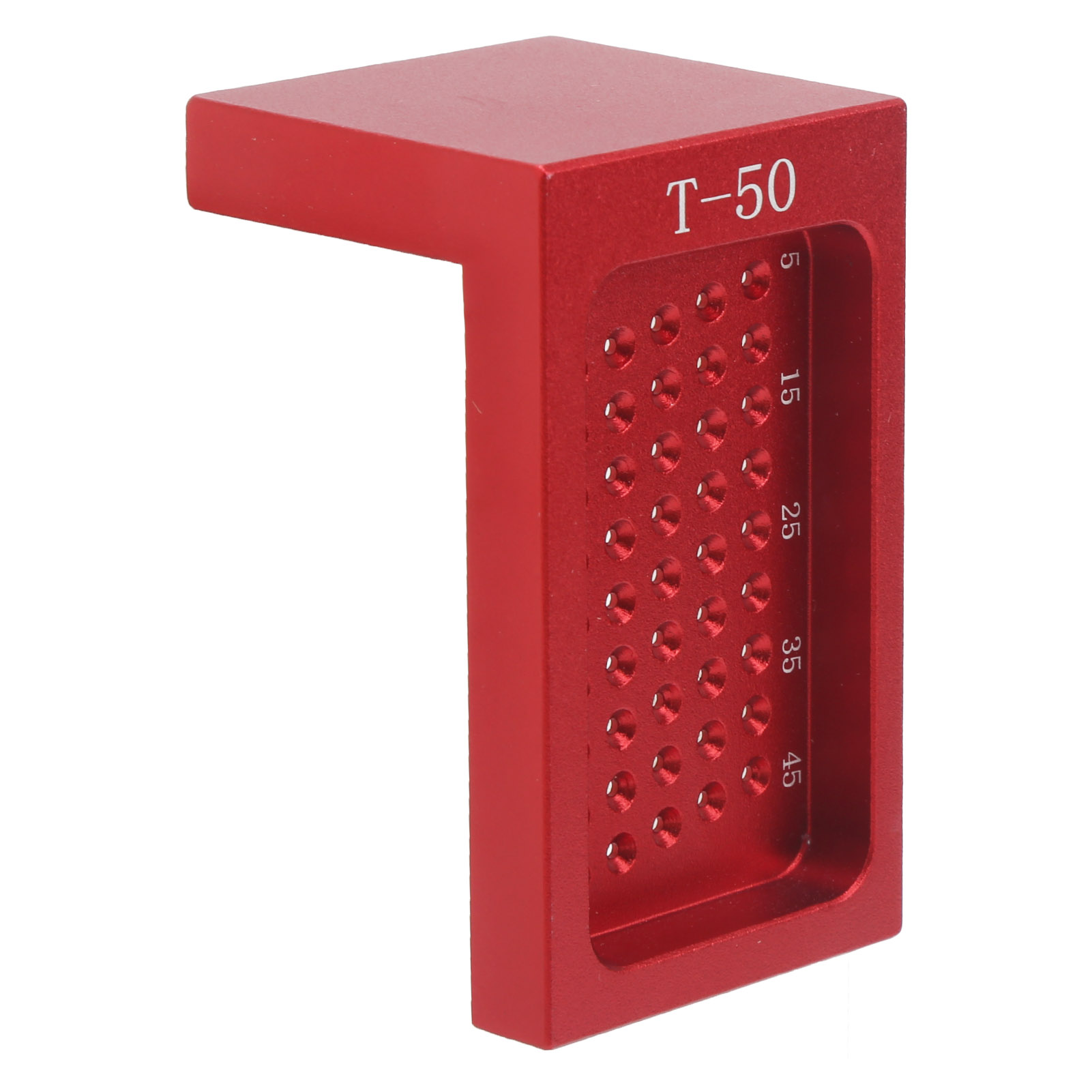 Lineal Aus T50-aluminiumlegierung, Linienmarkierungswerkzeug, Schreinerwerkzeug Für Tischler, Präzises Messen, Professionelles Markieren, Robustes Markierungswerkzeug.