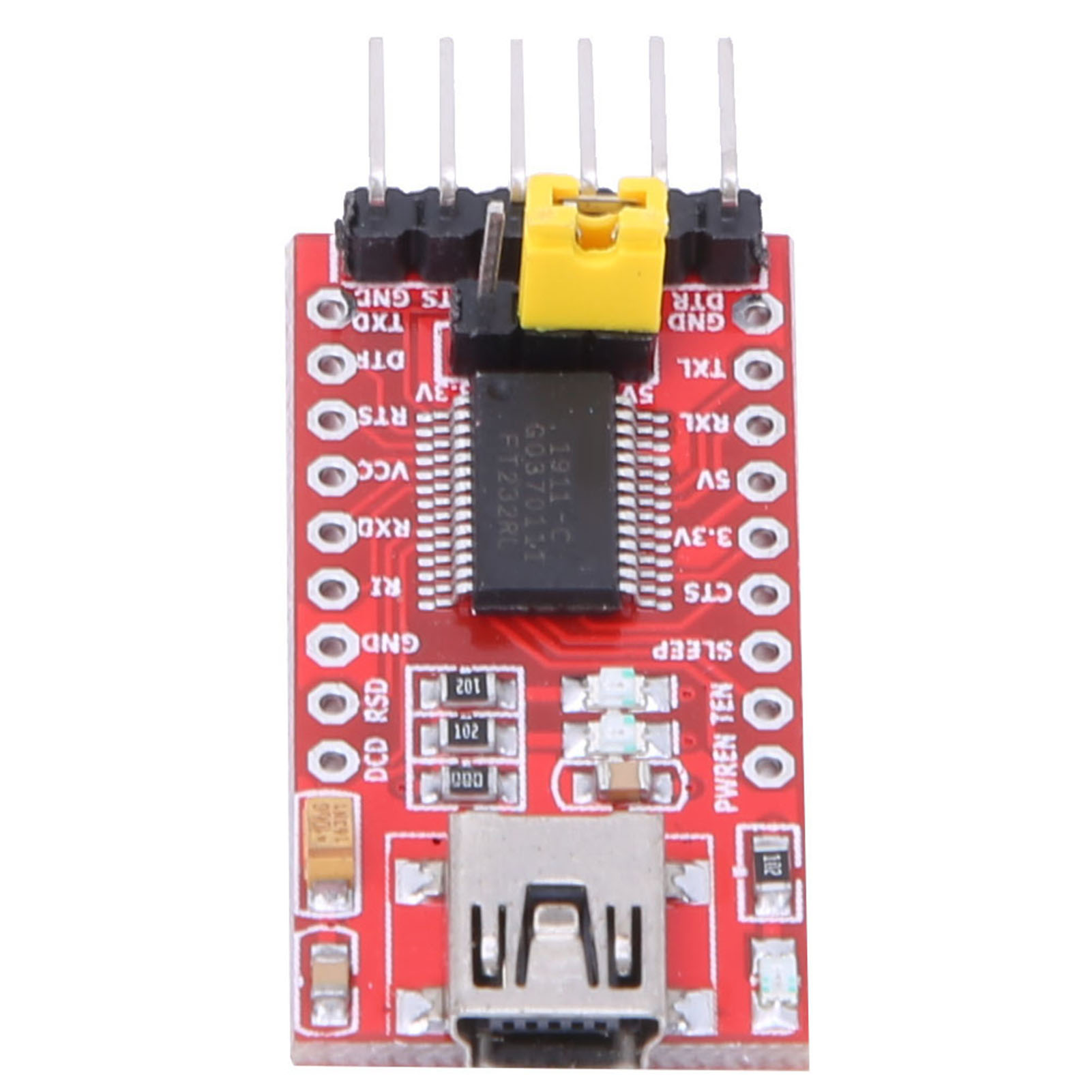 Usb 2.0 Zu Ttl Seriell Konverter Adapter Ft232rl 3,3v 5v Mini Uart Modul