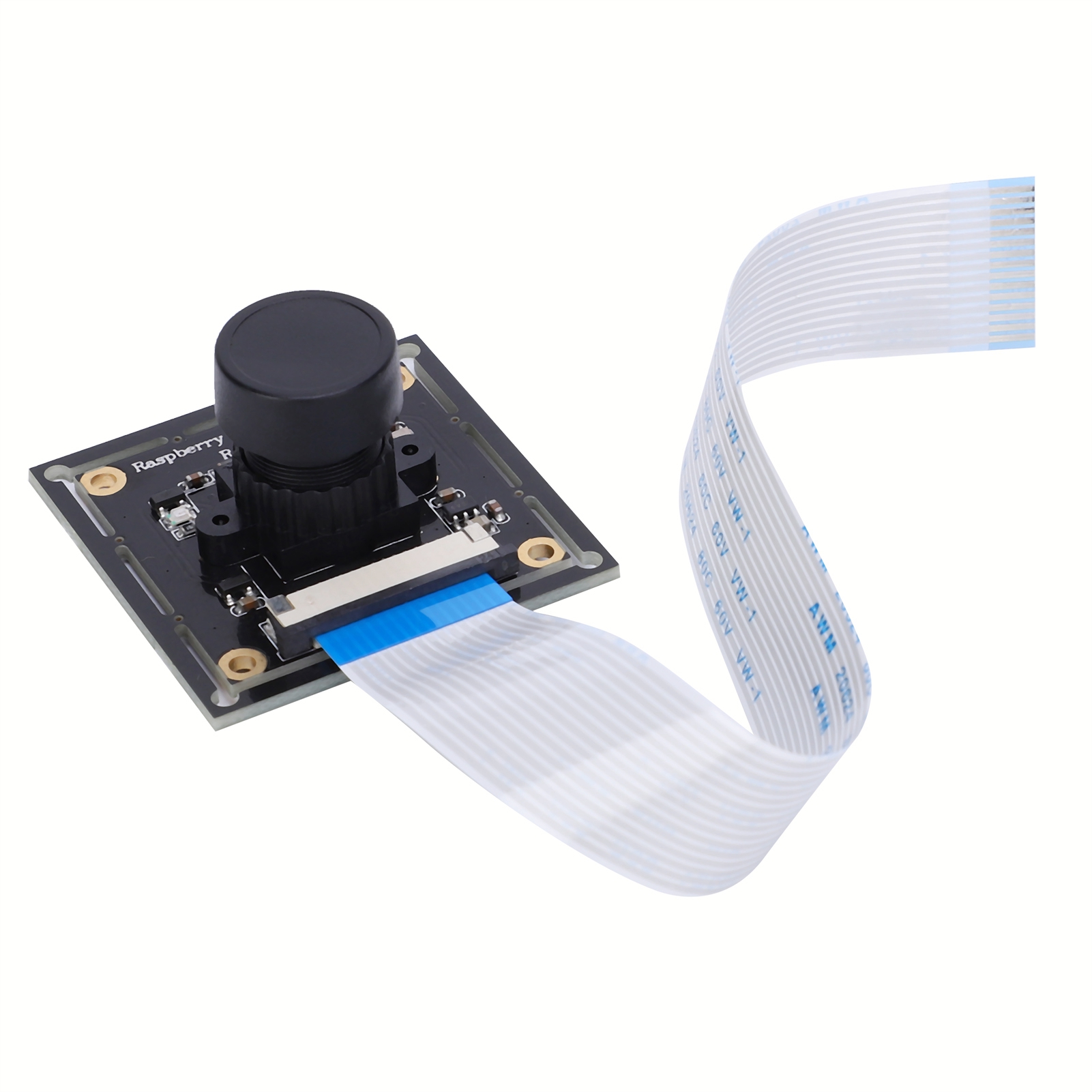 Rpi3838160 Hd Cctv-kameramodul, 160°-winkel, Manueller Fokus, 38x38mm, Kompatibel Mit Raspberry Pi 4s/3b, Hochauflösender Sensor Für Videoprojekte.