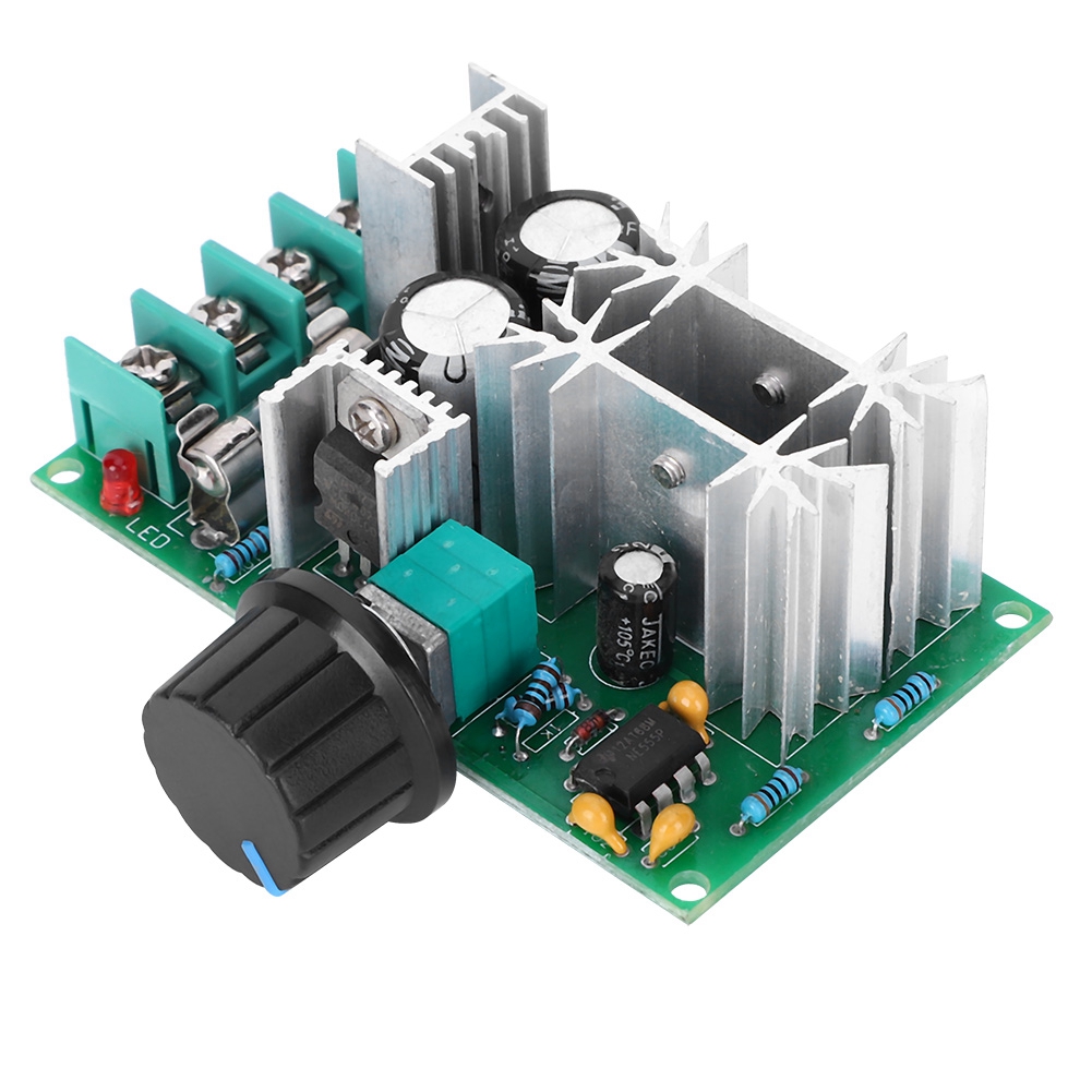 Pwm-drehzahlreglermodul Für 12v, 24v, 36v, 48v, 20a Gleichstrommotoren, Leistungsregler, Lüfter, Elektronischer Dimmer
