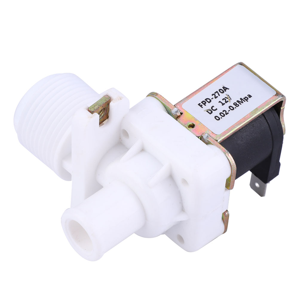 Wassereinlass-magnetventil Für Waschmaschine G3/4 Dc12v Fcd270a, 12v Stromversorgung, Messing, Direkter Ersatz.