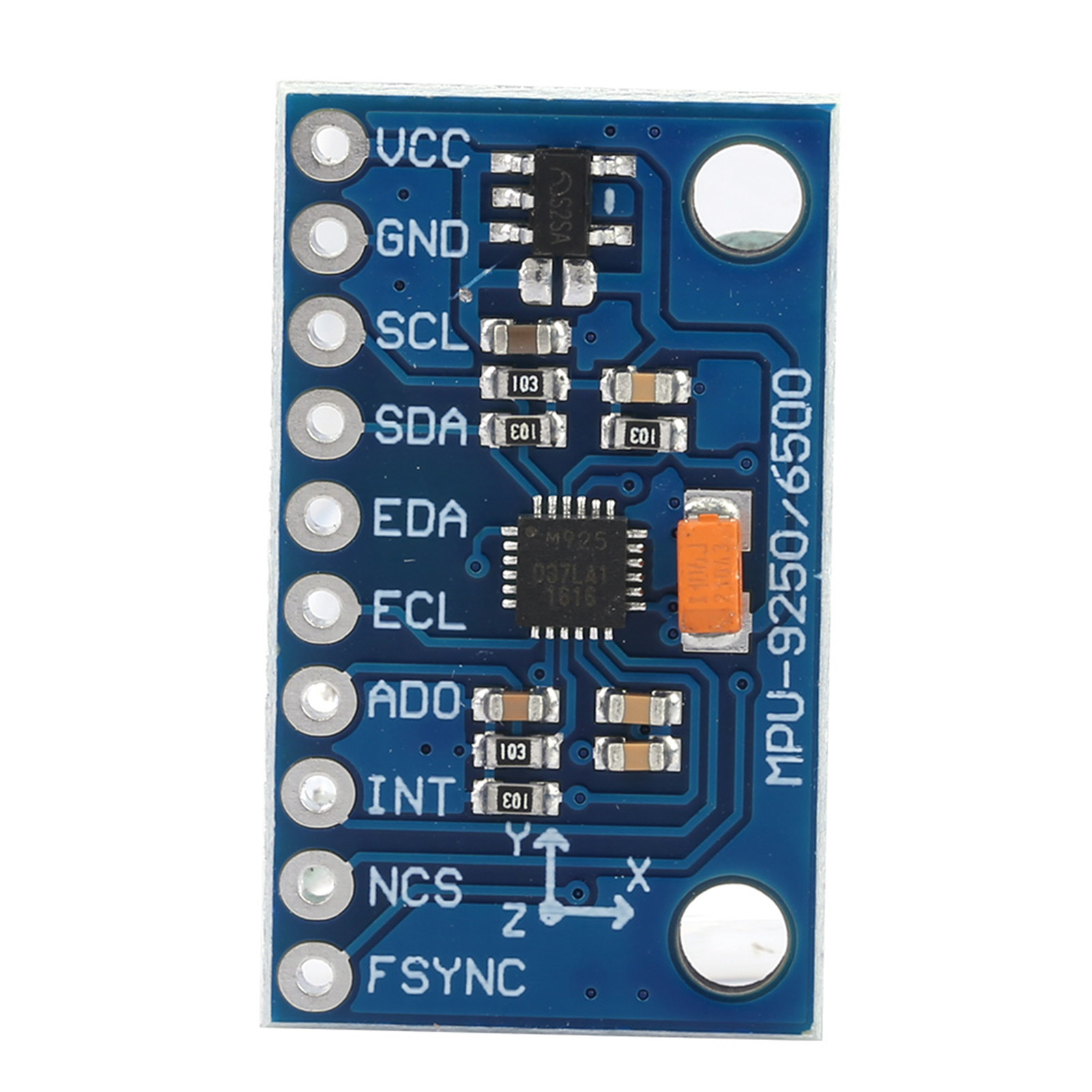 Mpu-9250 Gy-9250 9-achsen 16-bit Gyroskop Beschleunigungsmesser Magnetometer 3-5v