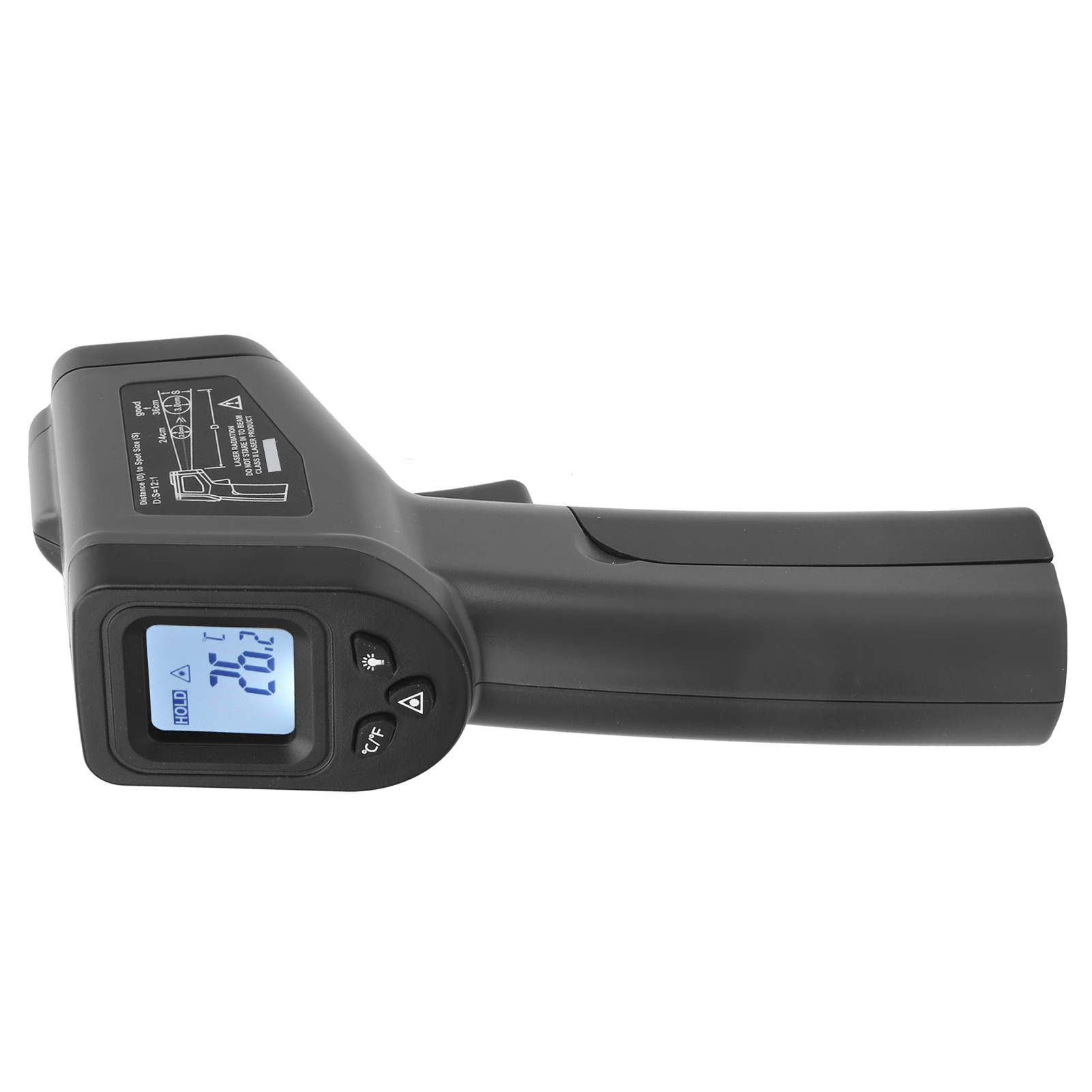 Dt8380d Berührungsloses Digitales Infrarot-thermometer -50 °c Bis 380 °c, Industrielle Wärmemessgeräte, Tragbares Temperaturmessgerät