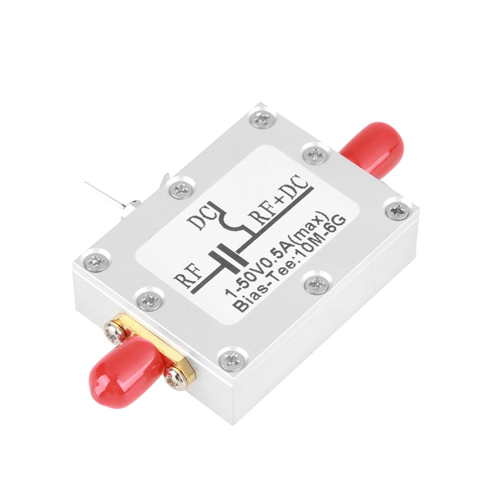 Bias-t-stück 10 Mhz–6 Ghz Breitband-hf-mikrowellen-koaxialkabel, 1 Stück