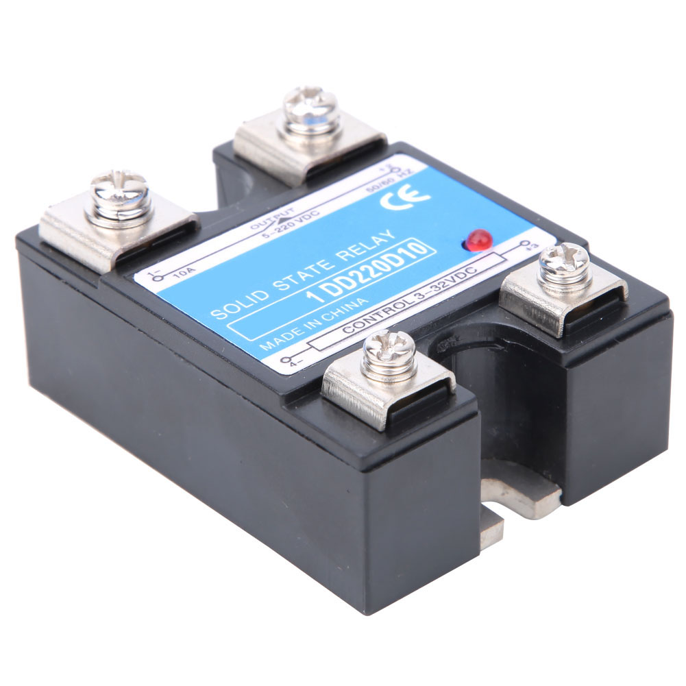Dc-halbleiterrelais (ssr) Eingang 3–32 V Dc Ausgang 5–220 V Dc Steuerung 10 A