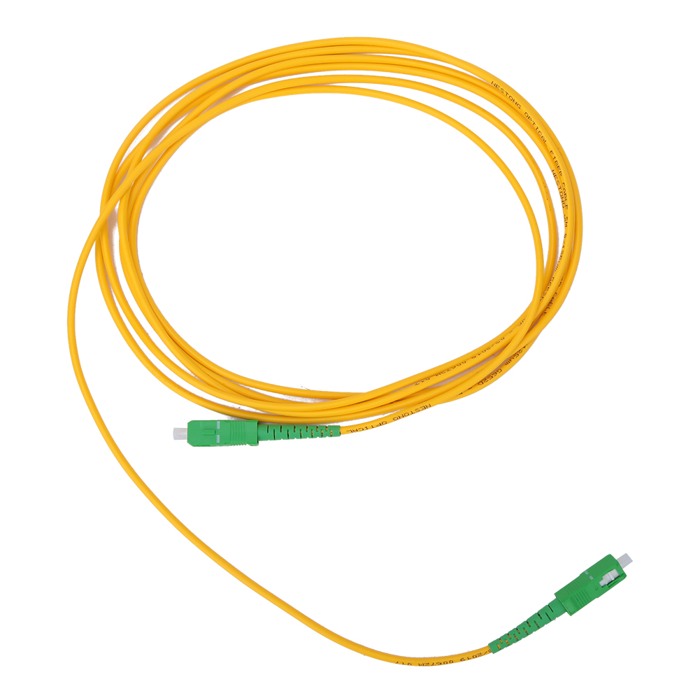 2-teiliges Glasfaserkabel, Singlemode Simplex Sc/apc Auf Sc/apc, G652d Os2, 3 Meter