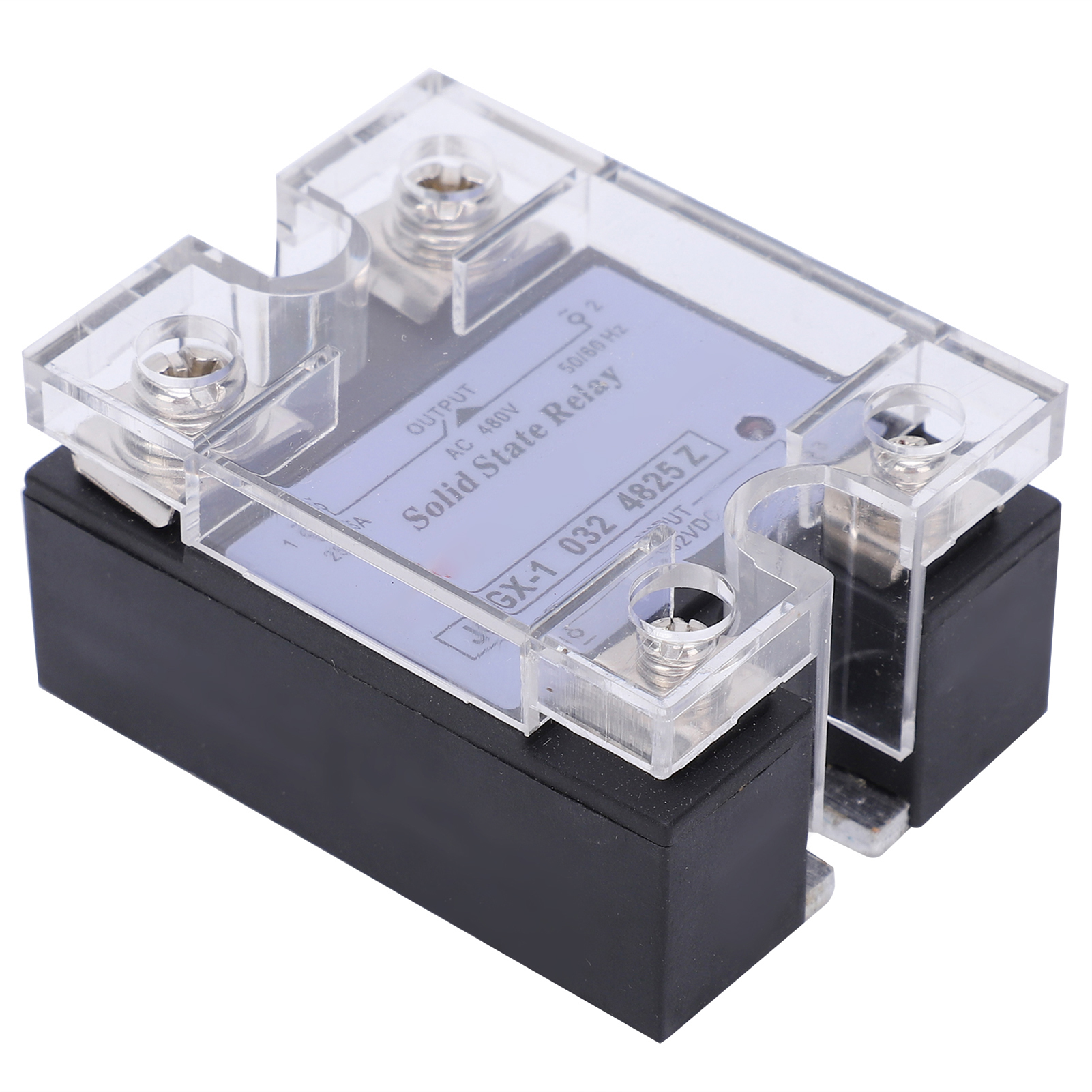Jgx1032 (4825z) 480v Ac/dc Hochtemperatur-industrie-halbleiterrelais, Robustes Zubehör Für Ohmsche Lasten, Zuverlässiges Schalten, Nennspannung 480 Volt, Kompaktes Gehäuse, Professioneller Einsatz, Le
